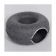 Cat tunnel bed, 50 cm, dark grey