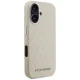 Karl Lagerfeld FW Stamped Karl MagSafe Case for iPhone 16, Beige