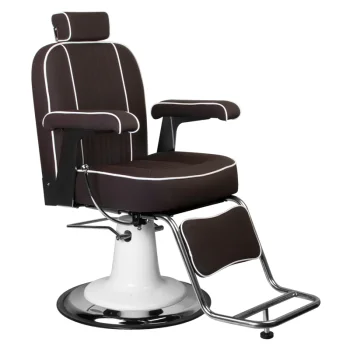 Gabbiano Amadeo Barber Chair, Brown