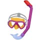 Bestway 24023-02 Kids Snorkel Set, Pink