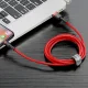 Baseus Cafule USB Apple iPhone Lightning Data Charging Cable, 1,5A 2m, Red