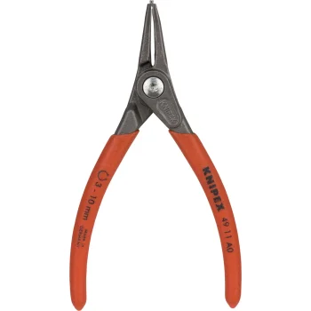 KNIPEX 49 11 A0 Precision Circlip Pliers for External Rings, Ø 3-10 mm