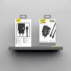 Dudao A27TCEU PD 30W GaN USB-A USB-C Wall Charger with USB-C Cable - Black