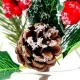 Christmas branch for decoration