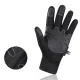 Insulated Anti-Slip Sports Touchscreen Gloves, Size XL, Black