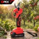 Cordless Pruning Shears OPEX TOOLS OPX28029, 21V, 25 mm, with 2 Batteries and Case