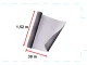 Brushed Self-Adhesive Foil for Furniture and Cars, Graphite, 1.52x30m