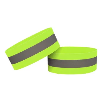 Hurtel Reflective Armband with Velcro 4cm, Yellow