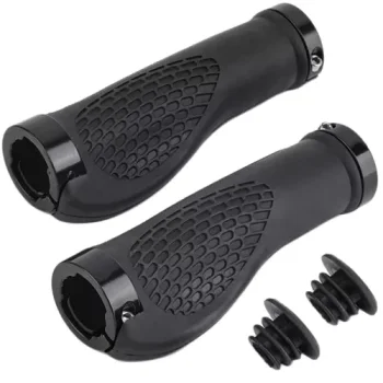 Trizand 00023230 Bicycle Handlebar Grips 2 pcs, Black