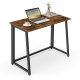 Folding Computer Desk Loft Style Home Office Study Table