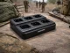 6-Way Charging Station for Baofeng BF-888S Walkie Talkies, black