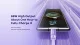 Remax Linon Series 3-in-1 Charging Cable 66W USB-C / Lightning / Micro-USB RC-C029 Purple