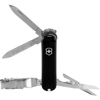Victorinox Nail Clip 580 Pocket Knife, Black