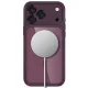 Tech-Protect MagPeak MagSafe CC Case for iPhone 18 Pro Max / 17 Pro Max, Clear Burgundy