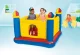 Intex 48259 Inflatable Bouncer Castle for Kids, 174x174x135 cm