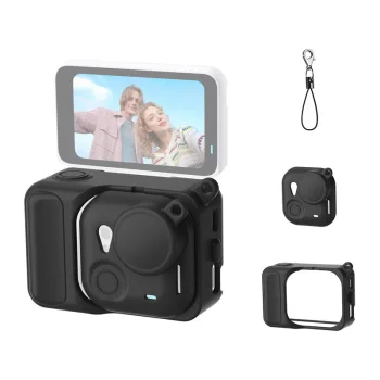 Silicone Protective Case Puluz for Insta360 Go Ultra, Black