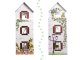 LULILO Wooden Play Dollhouse with Furniture and LED Lightning, 78cm