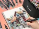 Touch Double-Sided Alcohol Markers Set, 40 Pcs with Case