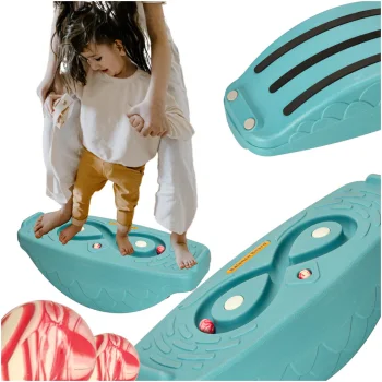 Kids Balance Board with Labyrinth, Turquoise