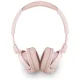Guess Script Metal Logo Wireless On-Ear Headphones Pink