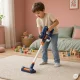 Children’s 3-in-1 upright toy vacuum cleaner with 3 attachments