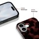 Tech-Protect Lamano MagSafe Case for iPhone 17, Black/Red