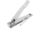 Large Steel Nail Clippers with File, Chromed