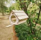 Wooden Birdhouse Bird Feeder 32,5x21x19cm