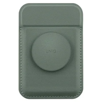Uniq Flixa Magnetic Card Wallet with Stand Green/Lichen Green MagSafe
