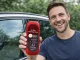 Car Window Cleaner with Built-in Brush Streak-Free 120ml