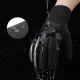 Insulated Anti-Slip Sports Touchscreen Gloves, Size XL, Black