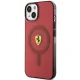 Ferrari iPhone 14 Case Translucent MagSafe, Red