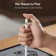 ESR Digital+ Magnetic Stylus Pen for iPad, White