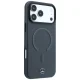 Mercedes Leather 3D MagSafe Case for iPhone 18 Pro / 17 Pro - Anthracite