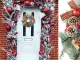 Christmas Decorative Wreath for Doors and Walls, 30 cm