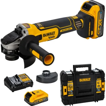 DeWalt DCG405S2T-QW Cordless Angle Grinder 18V 125 mm (2x 3.5Ah)