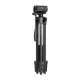 Video Tripod K&F Concept S174A1 with Phone Holder and Remote, Black