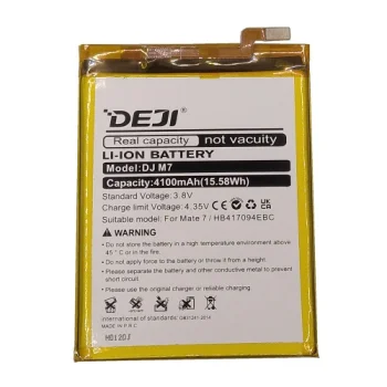Extra Digital Battery for Huawei Mate 7 (HB417094EBC) 4100mAh