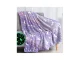Glow in the Dark Fleece Blanket with Sleeves, 190x170cm, Purple