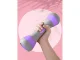 Adjustable Dumbbell Pair for Fitness Aerobics Sports Strength Training, 3-in-1 Weight Options (1/1.5/2 kg), Purple