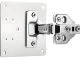 Furniture Hinge Repair Plates Kit, 4 pcs (9x9 cm)