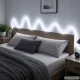 Self-Adhesive USB LED Strip Light 5V 3m Cold White with Switch