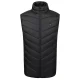 Heated vest with USB, 3 heating levels, size L, black