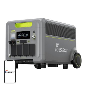 Fossibot F7200 7200W 5.2kWh Power Station, Green