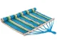 Garden Home Single Hammock with Wooden Rod - 200x80 cm