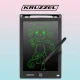 LCD Writing and Drawing Tablet for Kids 8.5\" KRUZZEL 22454, Black