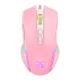 Onikuma CW905 Wired Gaming Mouse, Pink