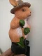 Solar LED Garden Lamp Rabbit in Hat, ZD50P