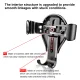 Baseus Osculum Gravity Car Mount, Black/Red