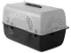 Grey Pet Carrier, 48x32x30 cm